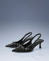 CIDER BUTY NA OBCASIE CZARNE – Przód