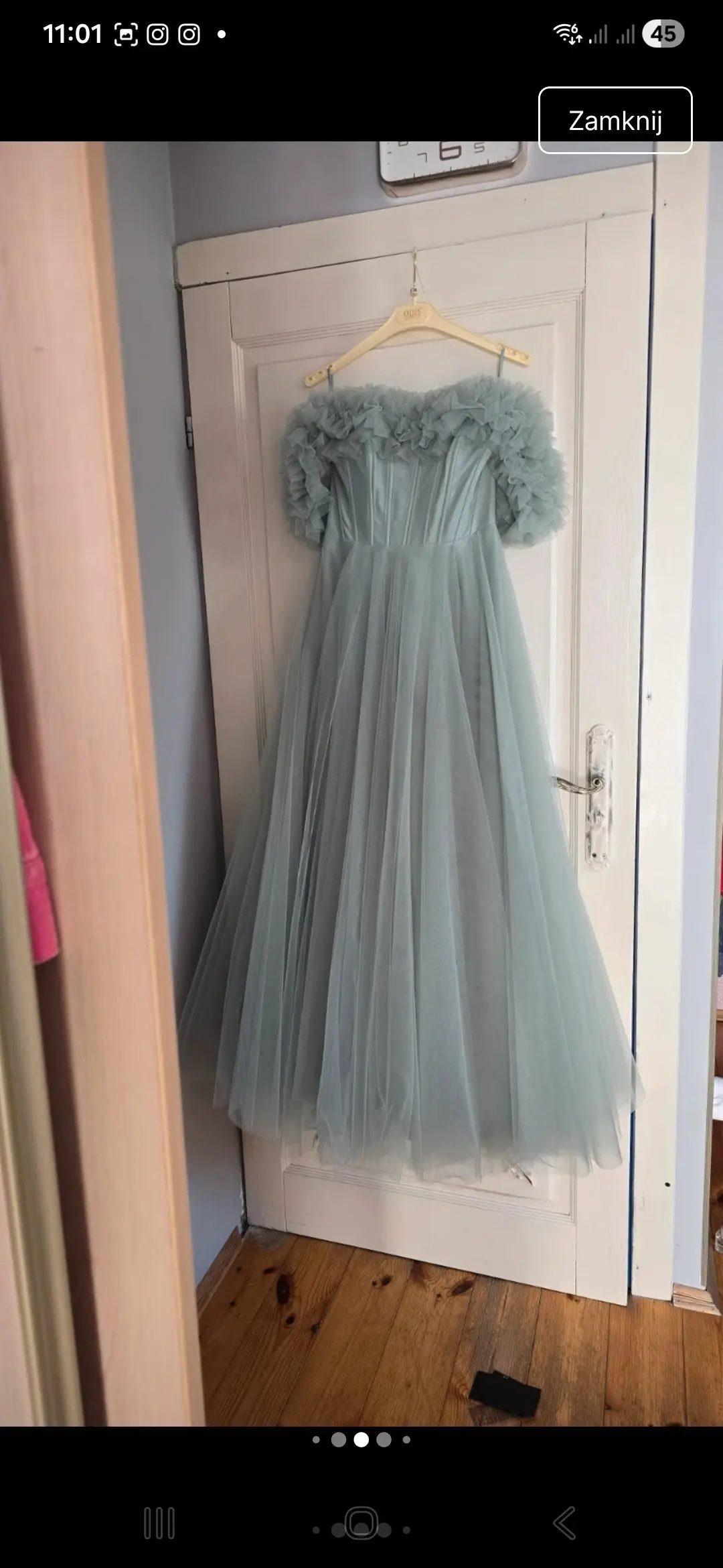 Sukienka księżniczka. Tiulowa, rozkloszowana. Princess. S – Przód